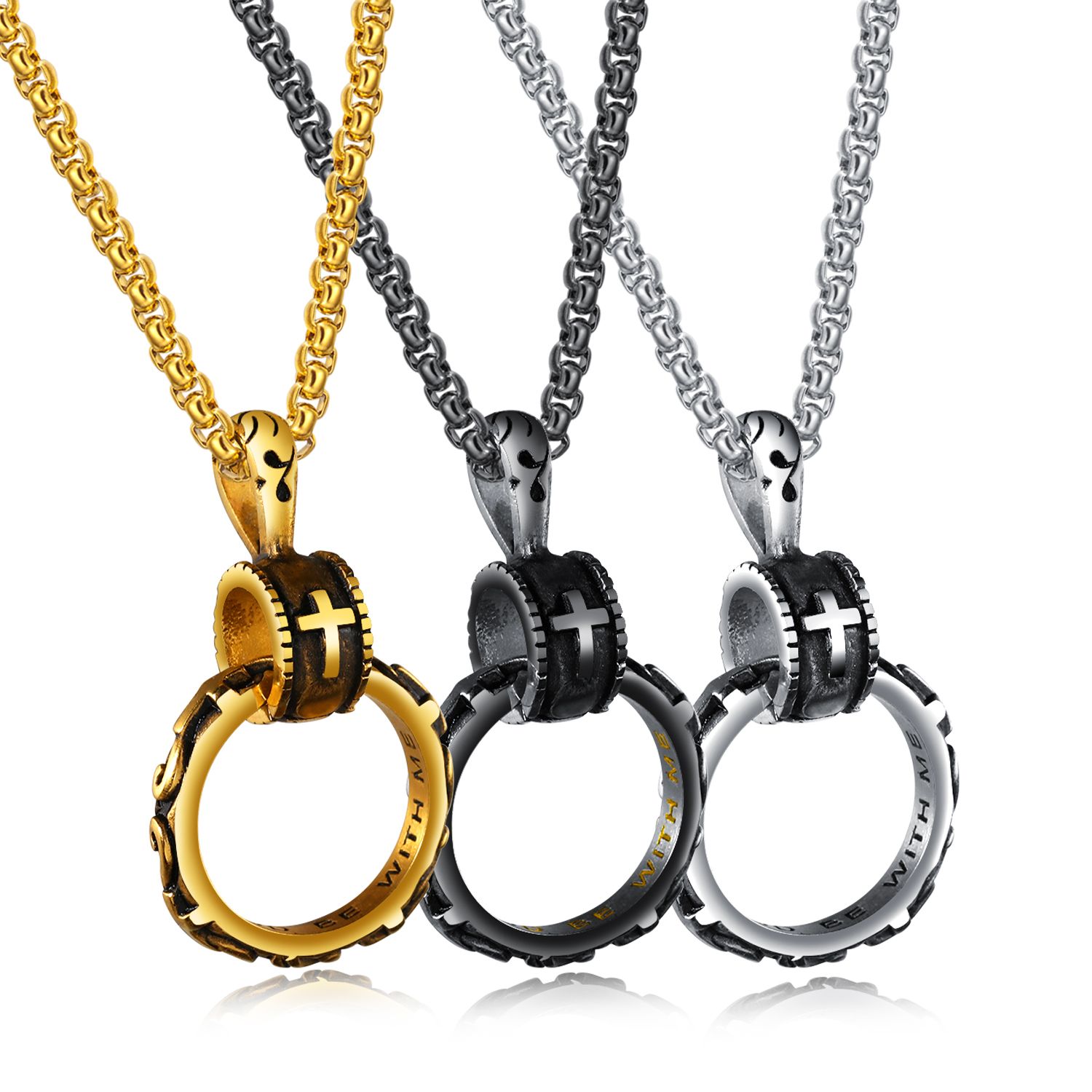 Acheter 2020 Z1382new Bijoux Religieux Collier Européens Et Américains ...