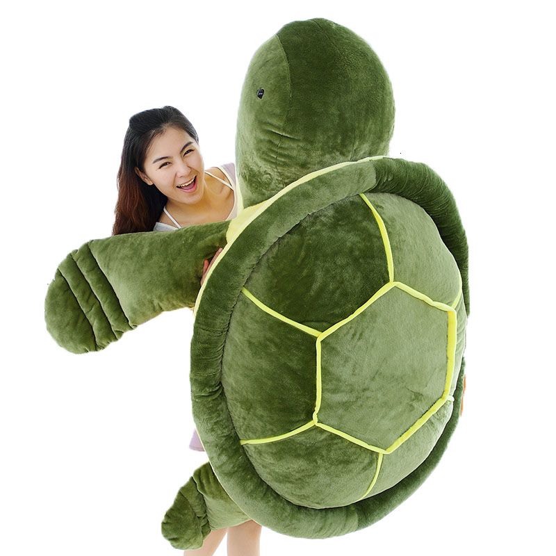 huge stuffed turtle