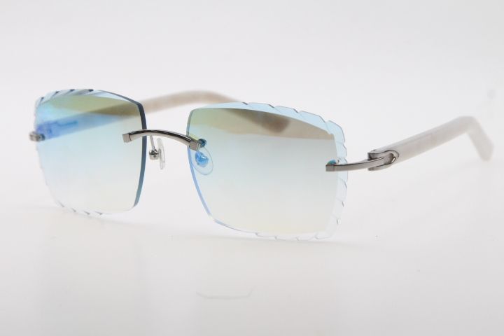 Silver Blue Mirror Lens