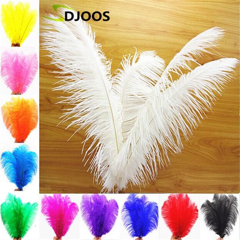 large white ostrich feathers bulk