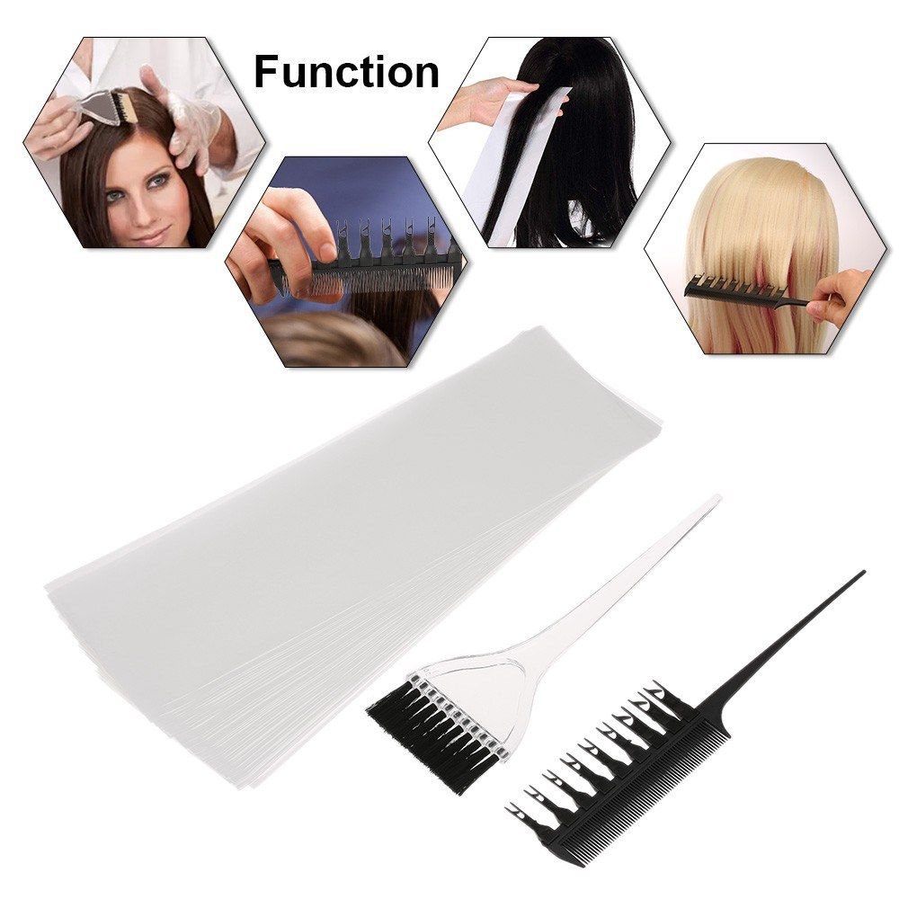 Hair Color Dye Kit Professional Hair Coloring Dyeing Highlighting Tool Hair Color Comb Applicator Tint Brush Hair Color Dye Kit Professional Hair Coloring Dyeing Highlighting Tool Hair Color Comb Applicator Tint Brush