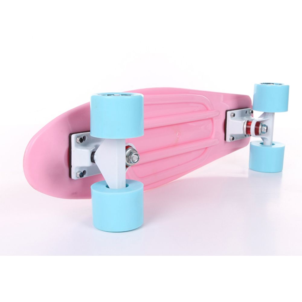 SKATEBOARD CRUISER RETRO SKATE BOARD LONGBOARD COMPLETE 22/" PLANCHE À ROULETTES
