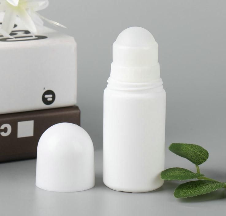 2021 30m White Plastic Roll On Bottle Refillable Deodorant Bottle