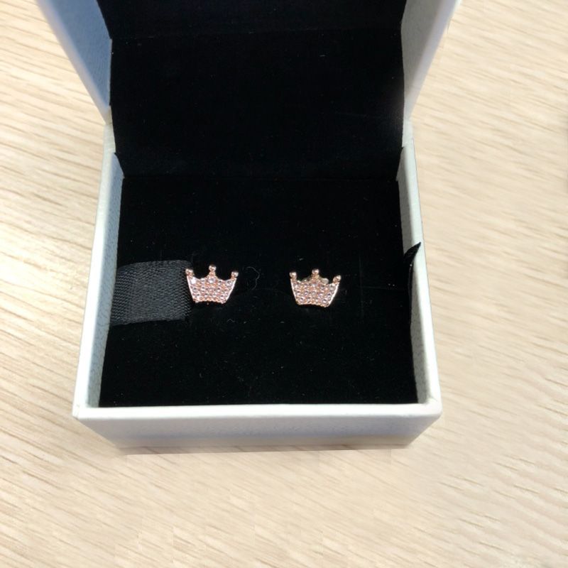 Rose Color Earring + Box
