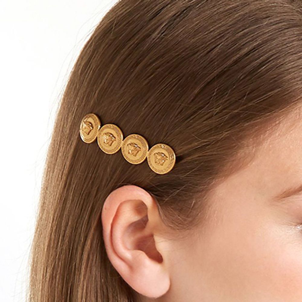 silver hair grips