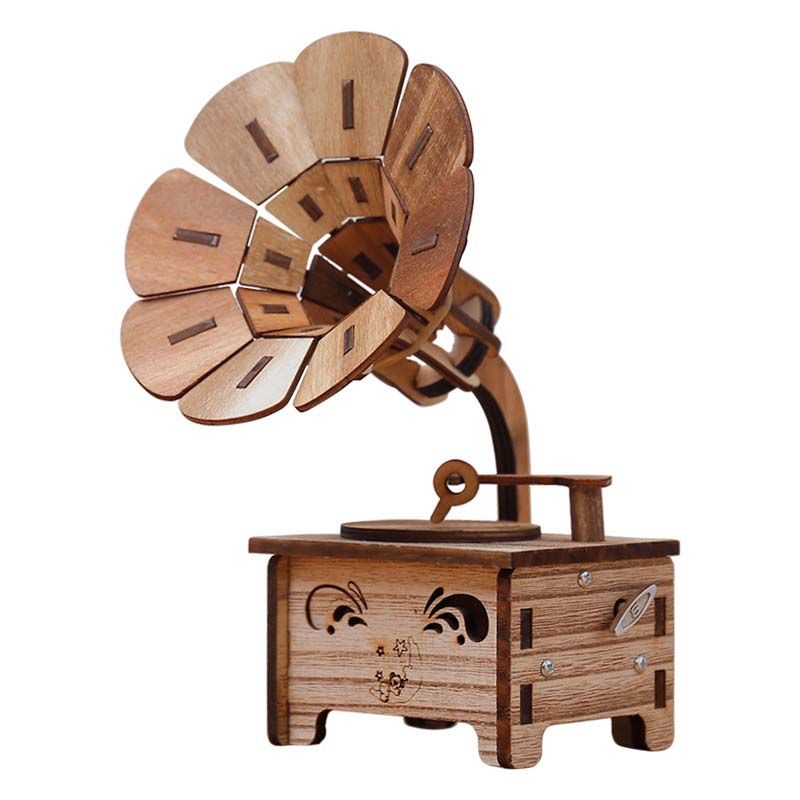 wooden music box