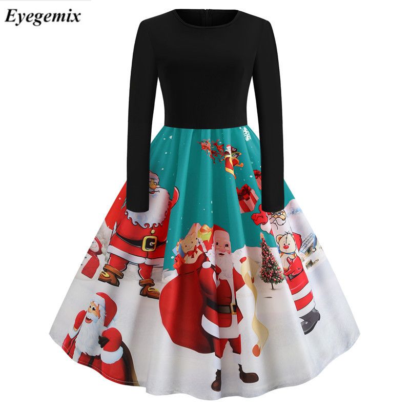 50s christmas dress