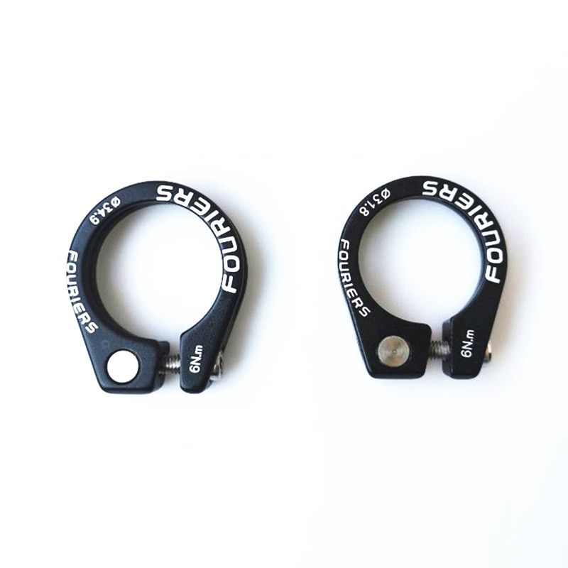 FOURIERS New Bicycle Seatpost Clamp MTB Road bike Seat Tube Clamp 31.8//34.9mm