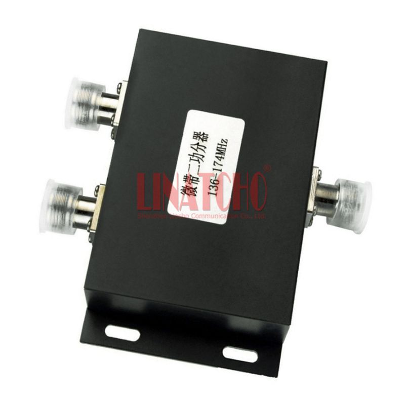 Matsutec 2 Way VHF Antenna Power Splitter Radio Repeater Power Divider for Radio Repeater Station 136-174MHz Microstrip Power Splitter