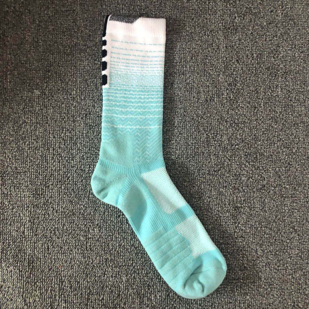 teal basketball socks