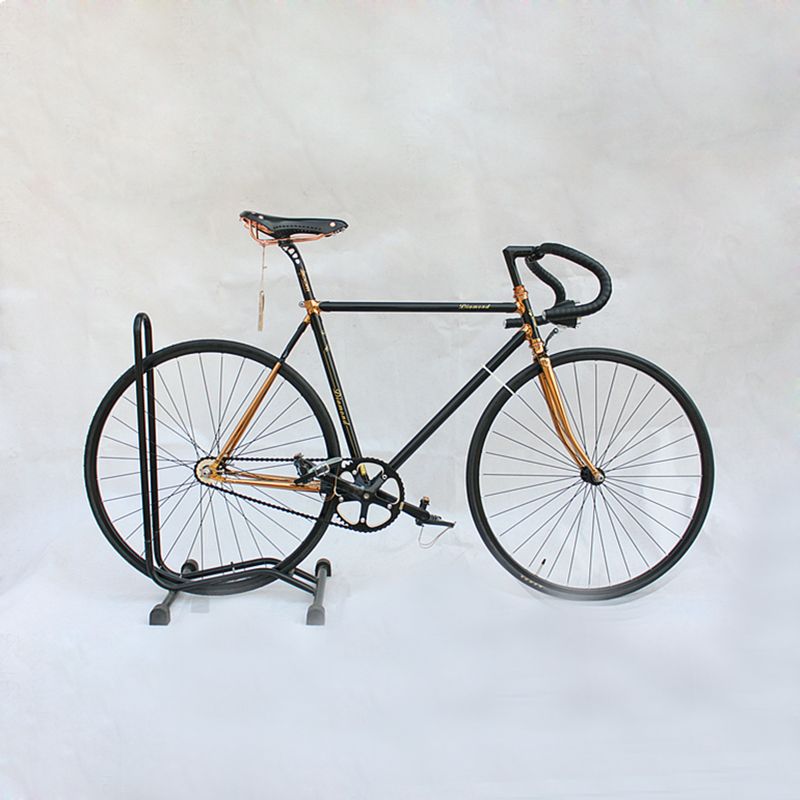 chrome fixie bike