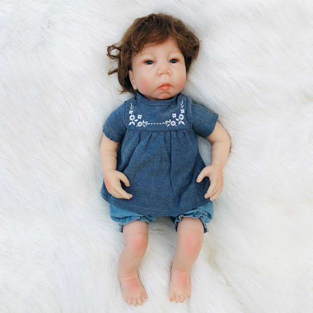 New Arrival 18inch Reborn Baby Doll 45cm Silicon Vinyl Bebe Reborn Dolls Lifelike Toys For Children Birthday Gift Kids Toys For Children My Scene Dolls Baby Doll From Lisa012, $72.37| DHgate.Com
