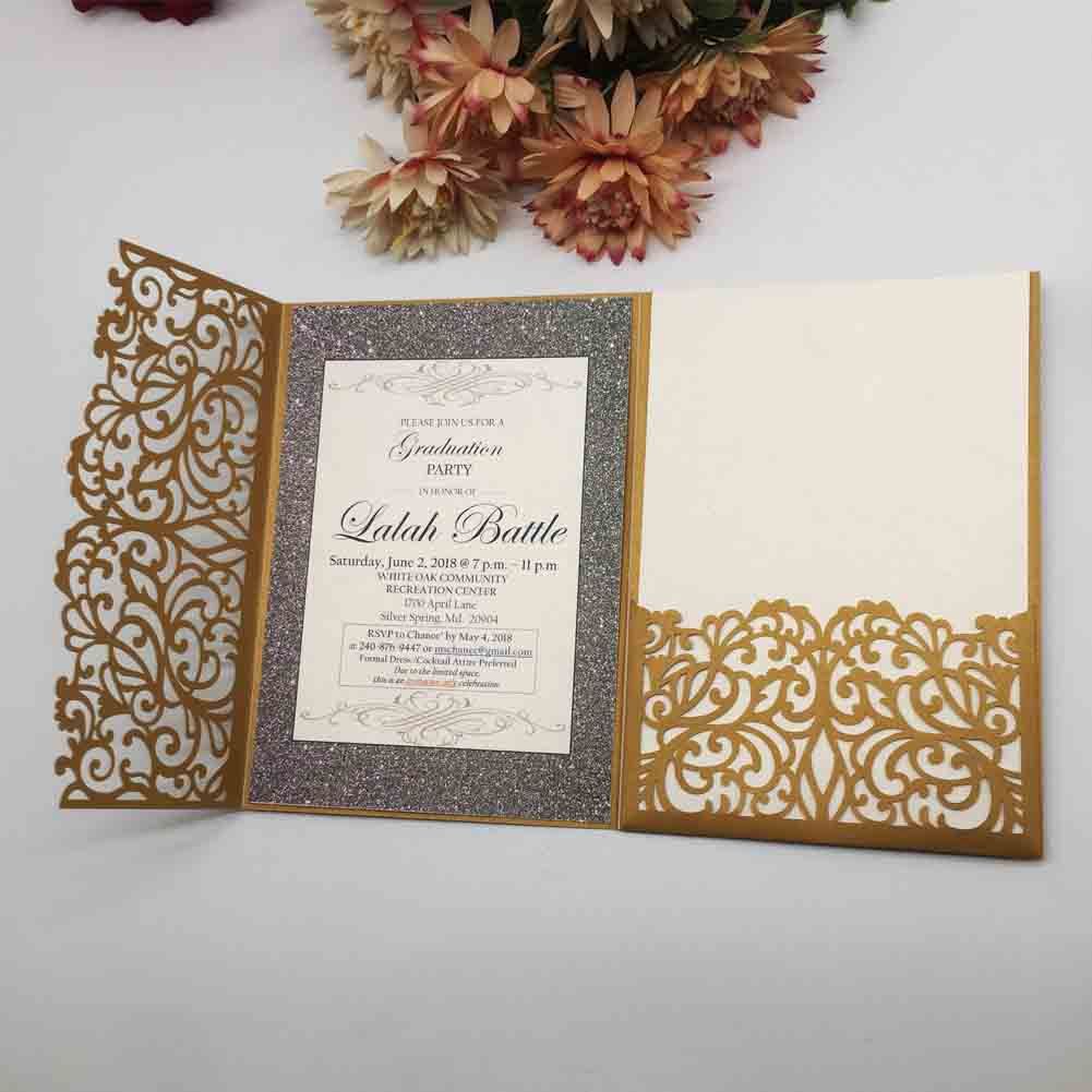Acheter Decoupe Au Laser Elegant Dentelle Carte Dinvitation De Mariage Poche Mariage Carte Danniversaire De Fete Carte De Visite Eventparty Fournitures Voeux Benediction Carte De 0 68 Du Jininghaoze123 Dhgate Com