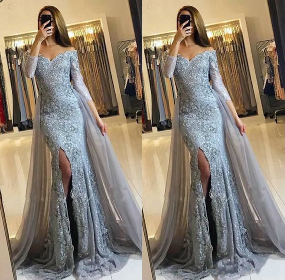 long trail prom dresses