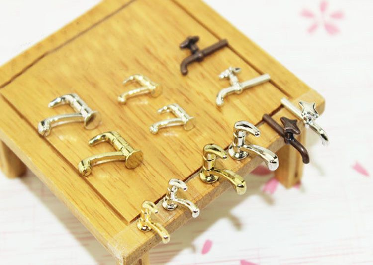 Miniature Solid Metal Binoculars on String DOLLHOUSE 1:12 UK
