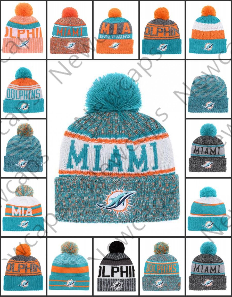dolphins winter hat