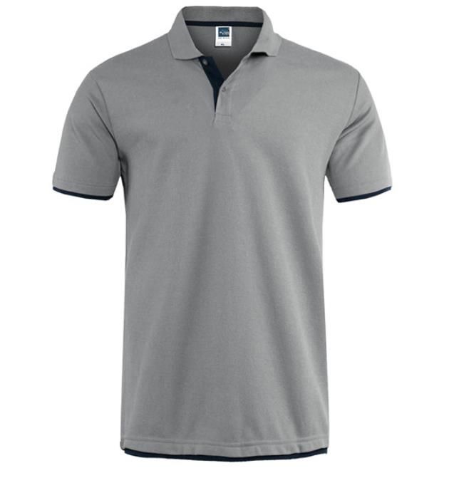 black plus size polo shirt