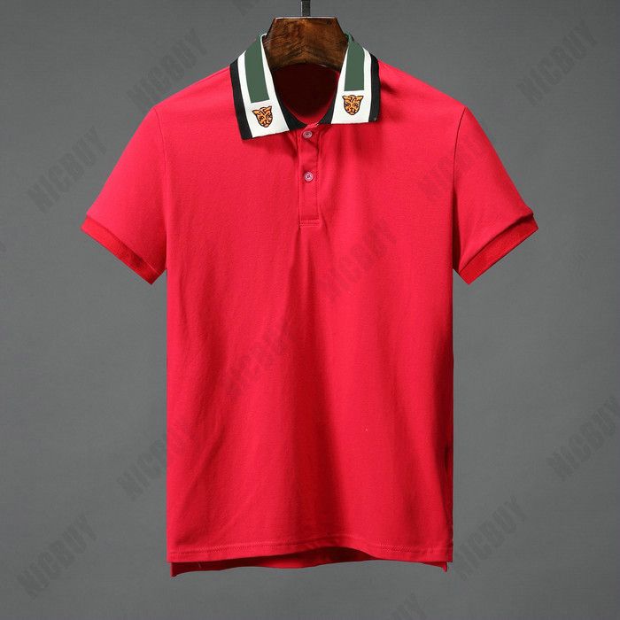 Arongyy Polo Uomo Manica Corta Elegante Polo da Uomo Colore Nero