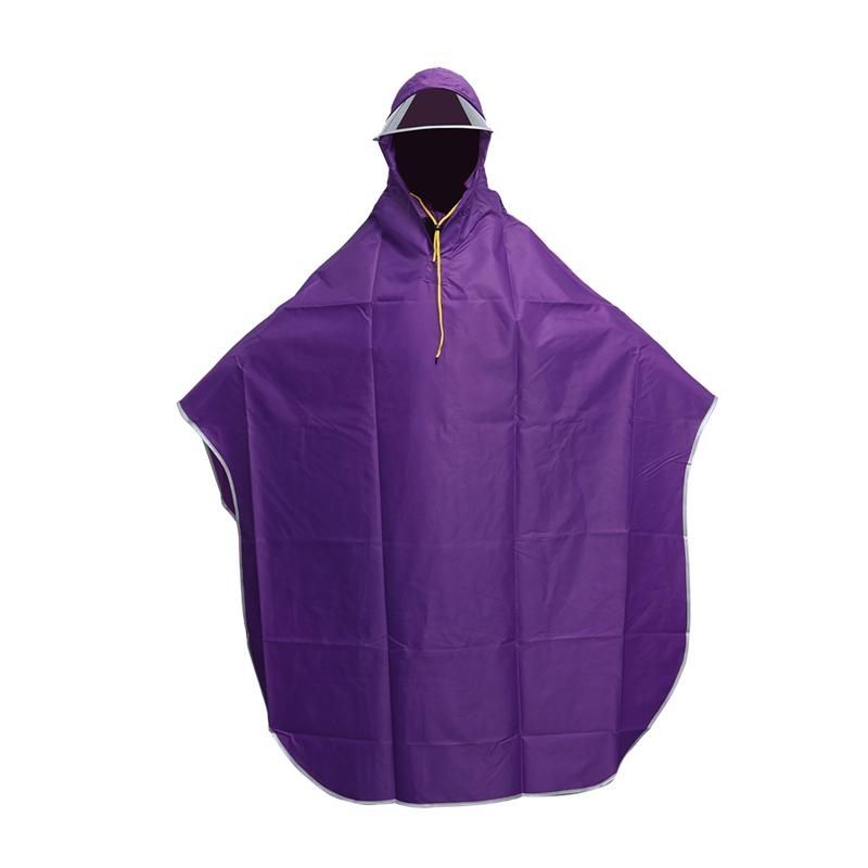 Shoze Waterproof Bike Outdoor Cycling Rain Coat Rainproof Cape Poncho Hooded Hiking