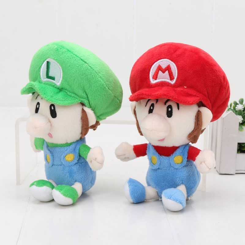 baby mario and luigi plush