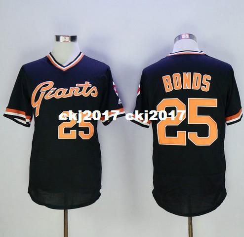 barry bonds jersey orange