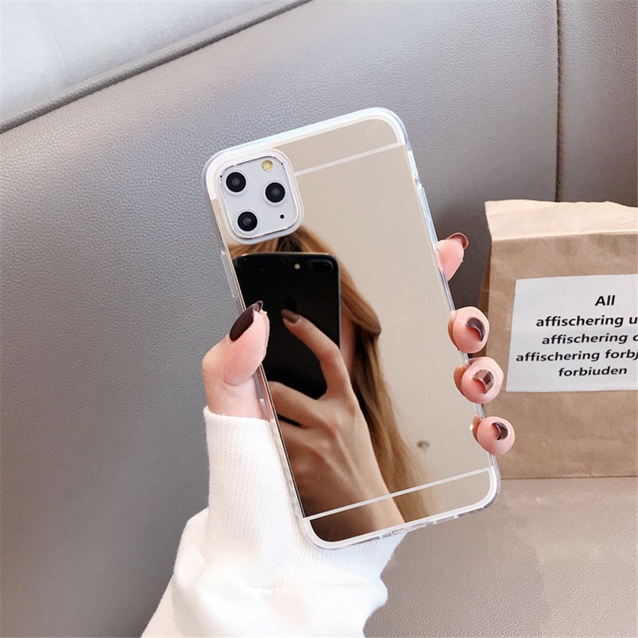 TPU Mirror Cell Phone Case For IPhone 11 11pro 11pro Max X XS XR XSMAX