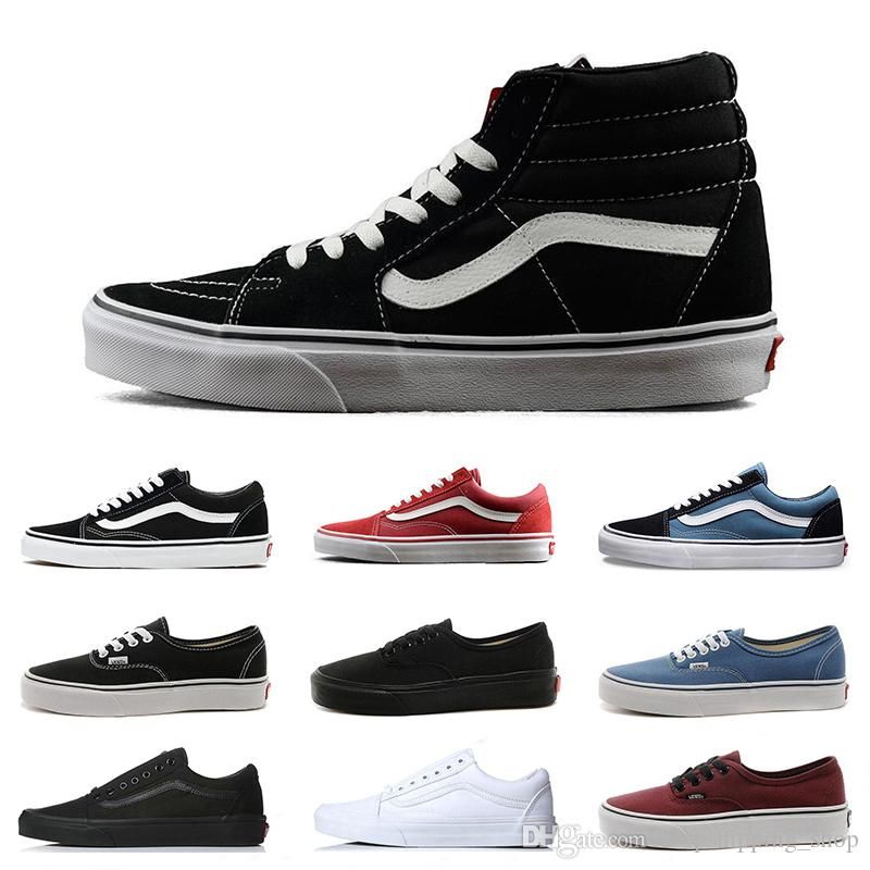 mix checker old skool vans