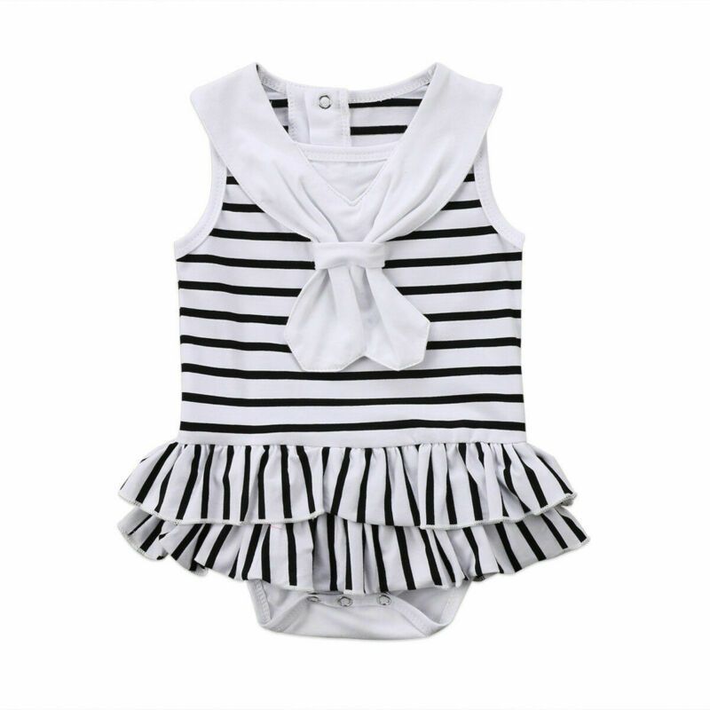 baby girl sailor romper