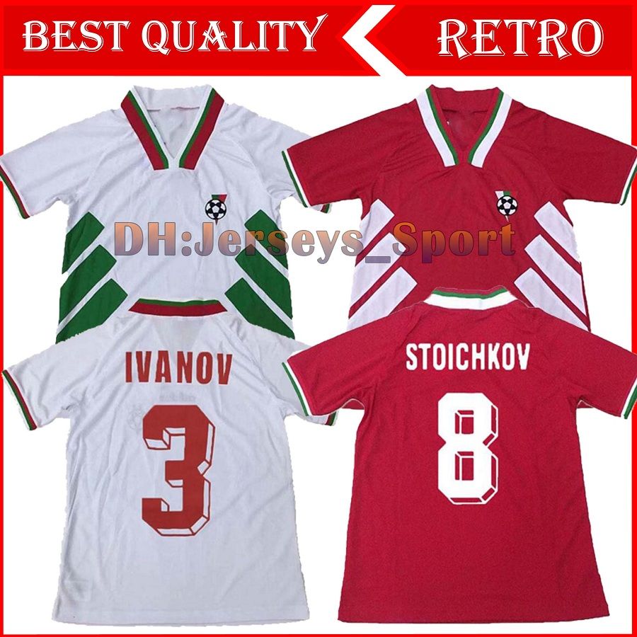 1994 Retro Bulgaria Stoichkov 8 Maillot De Pie Camiseta De Fútbol Camisa De Futebol Camiseta De Fútbol Kit Camiseta De Futbol Maillot Por Jerseys_sport, 22,78 € | Es.Dhgate.Com