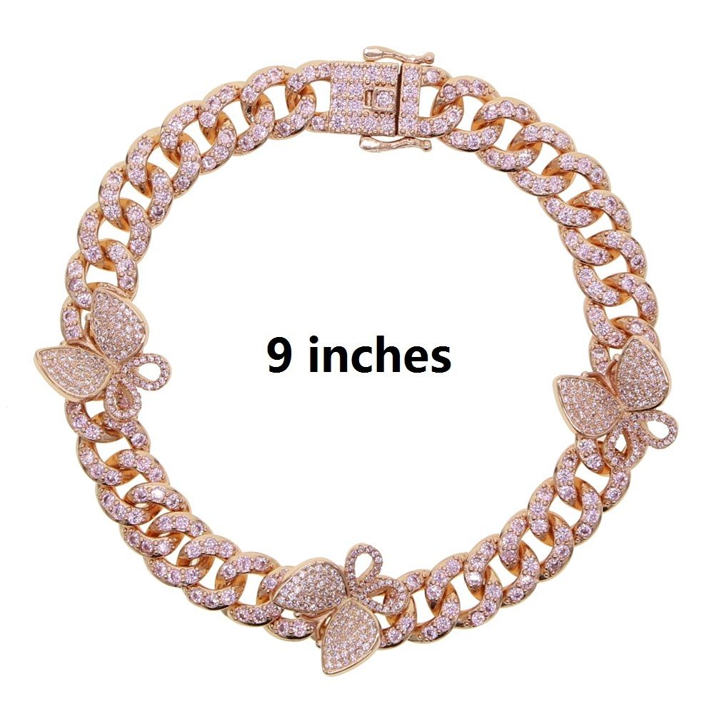 anklet pink 23cm