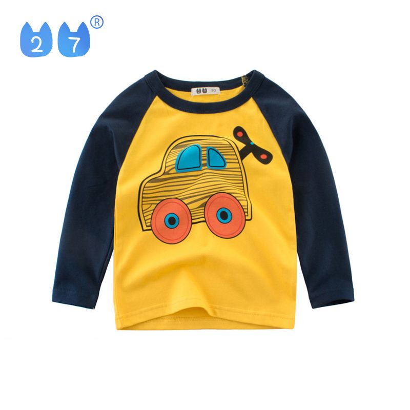 21 27kids 2 9years Fashion Children Kids Long Sleeve T Shirts Oil Painting Brush Patternboys Girls Love T Shirt For Drawing From Ys Shop 9 98 Dhgate Com