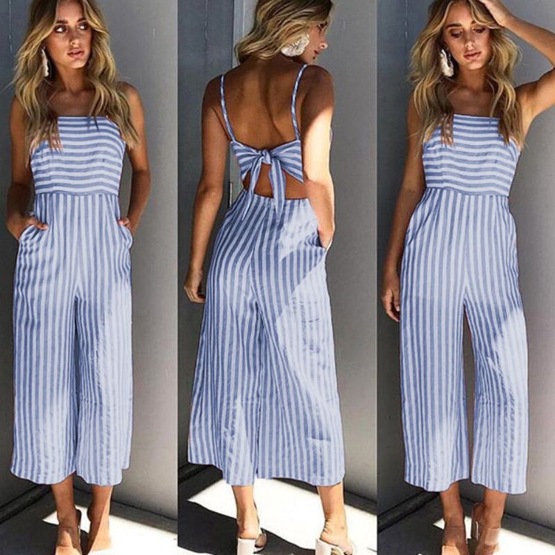 red white and blue romper womens