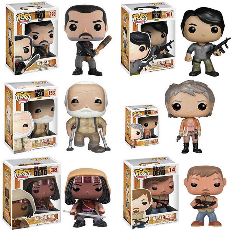 Funko Pop Película Walking Dead Carl Grimes Rick Lori Cosplay Prop Daryl Dixon Modelo Modelo Figuras De Acción Animación Figura De 17,33 € | DHgate