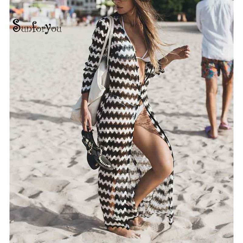 lace maxi beach dress
