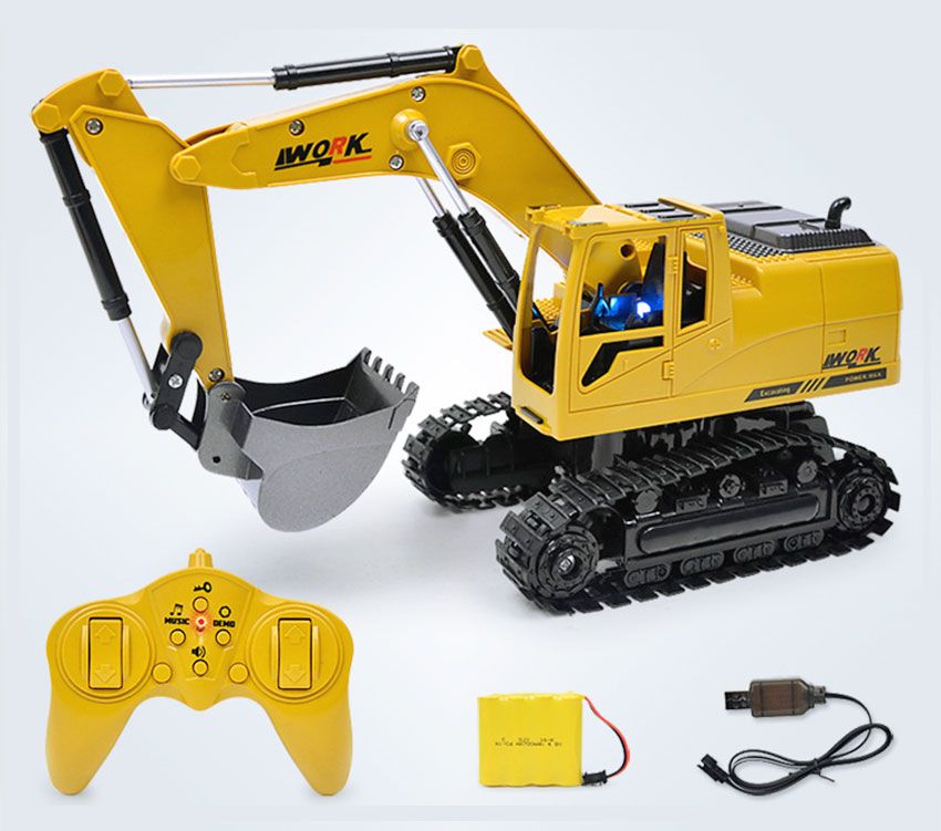rc excavator gas powered