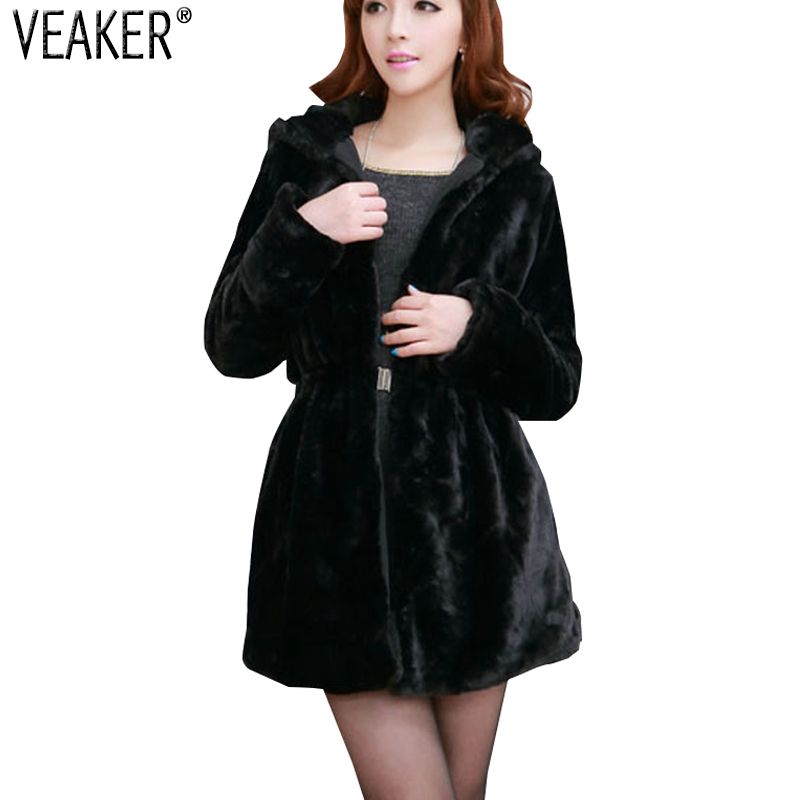 slim fit faux fur coat