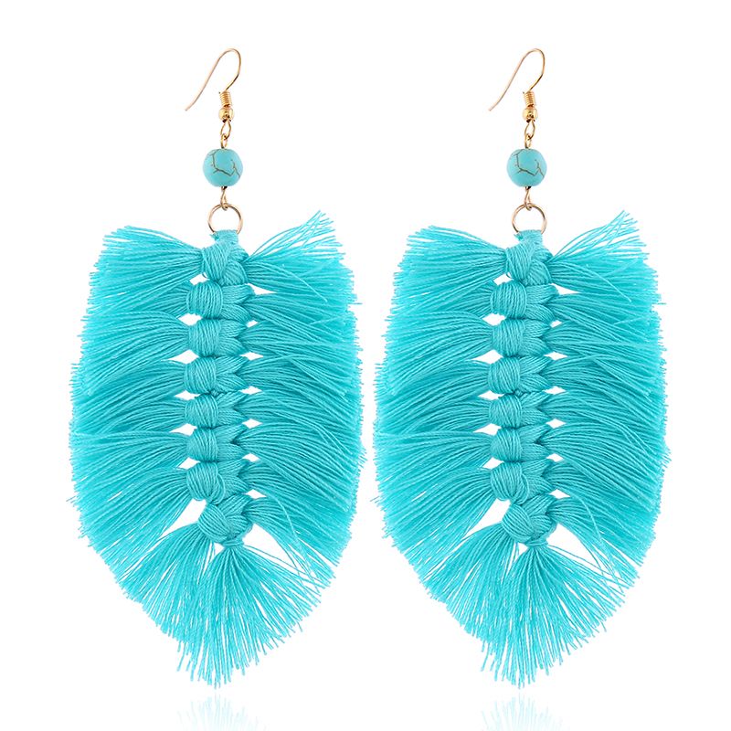 Pendientes De Tela Africana Pendientes De Borlas Femeninas A Pendientes De Tela Africana Pendientes De Borlas Femeninas A