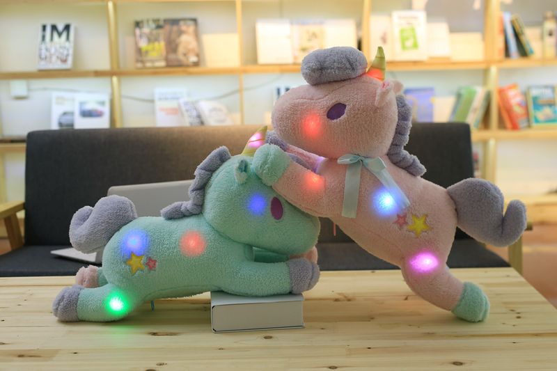 plush light up unicorn