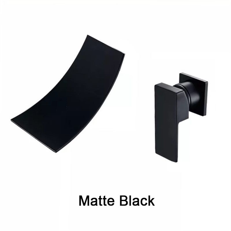 Black faucet