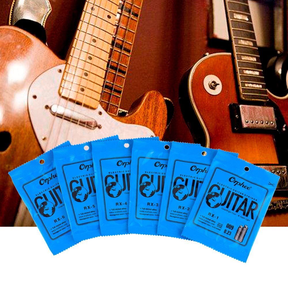 Compra Cuerdas De Guitarra Eléctrica Serie De Cuerdas De Guitarra Eléctrica  Paquete De Cuerda Única Accesorios Para Instrumentos Musicales Serie De  Cuerda Única Barato | Entrega Rápida Y Calidad | Es.Dhgate