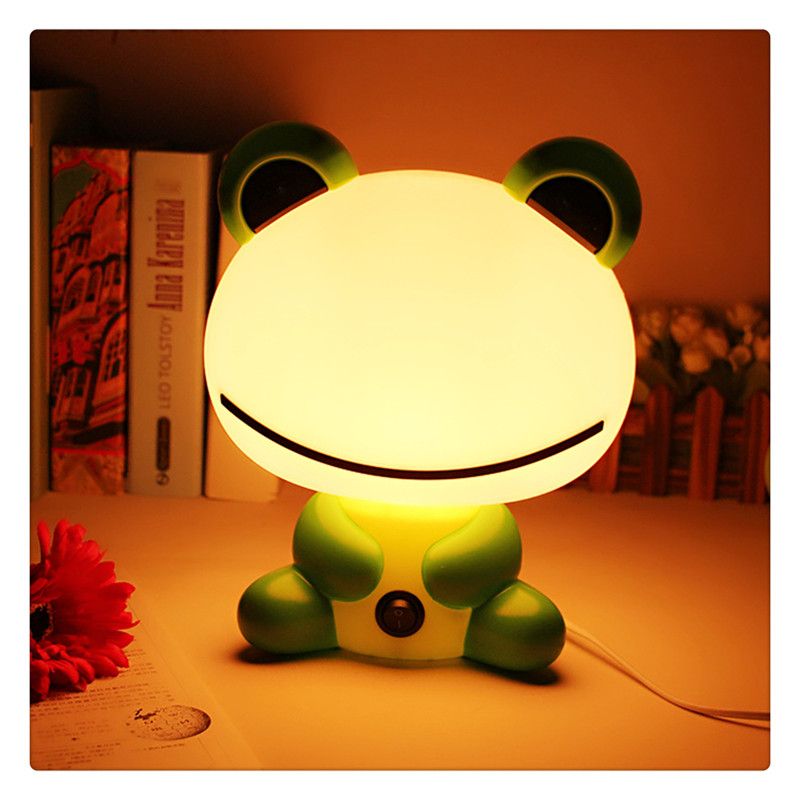 2020 Table Lamp 220v LED Cute Animal Cartoon Desk Kids Bedroom Night