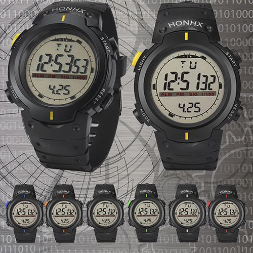 sports wrist stopwatch