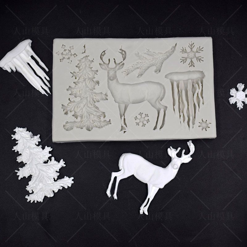 Kitchen Accessories Tools Storage Racks Deer Elk Head Animal Room