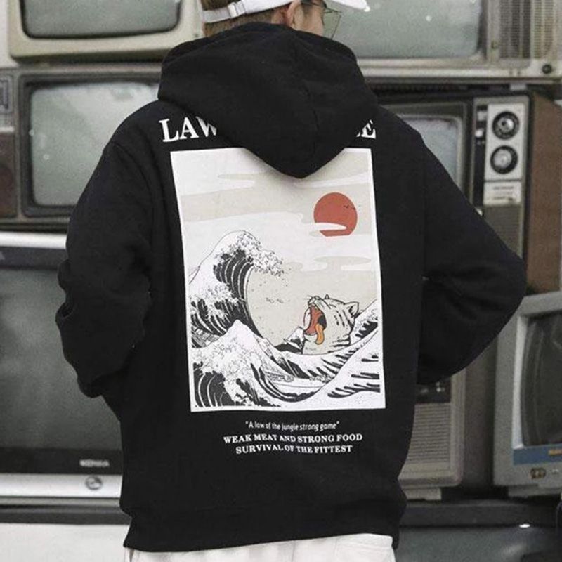 hoodie japanese print