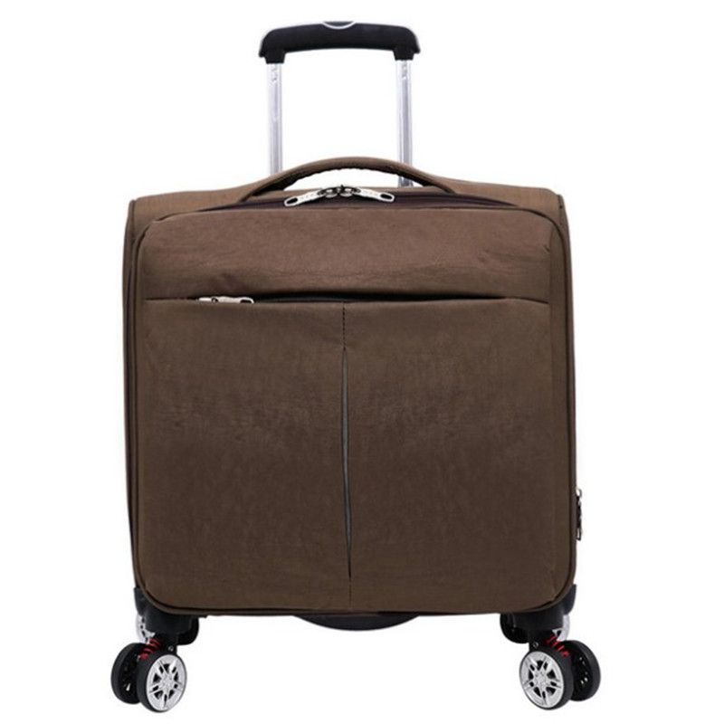 Maleta de 18 pulgadas con ruedas giratorias maleta con ruedas Maleta de 18 pulgadas con ruedas giratorias maleta con ruedas