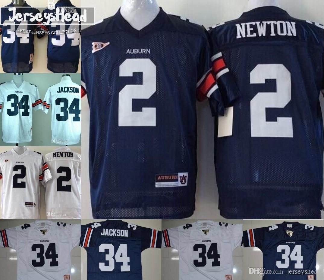 cam newton stitched blue jersey