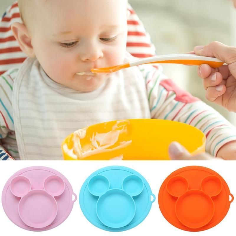 Acquista Cartone Animato Cibo Piastra Bambino Cibo Commestibile Silicone Bambino Alimentazione Ciotola Ventosa Alimentazione Piatto Bambini Stoviglie Bambini Piatti Da Pranzo A 0 71 Dal Hysean Dhgate Com