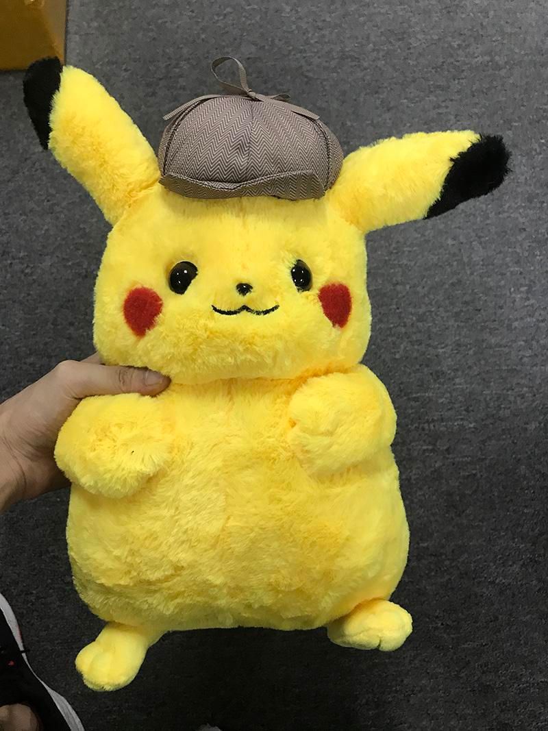 detective pikachu teddy bear