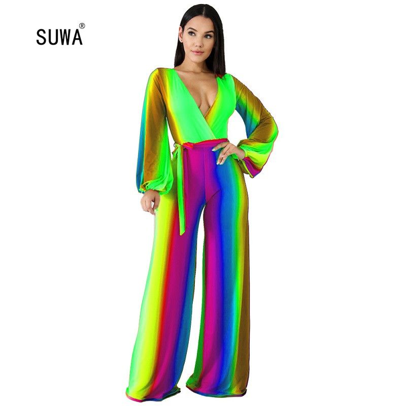 striped bodycon jumpsuit