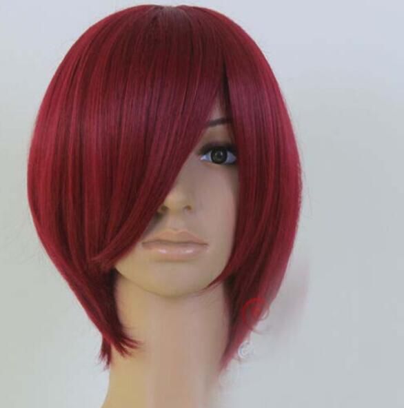 He S Constellation Starry Sky Magic Scorpio Dark Red Short Cosplay